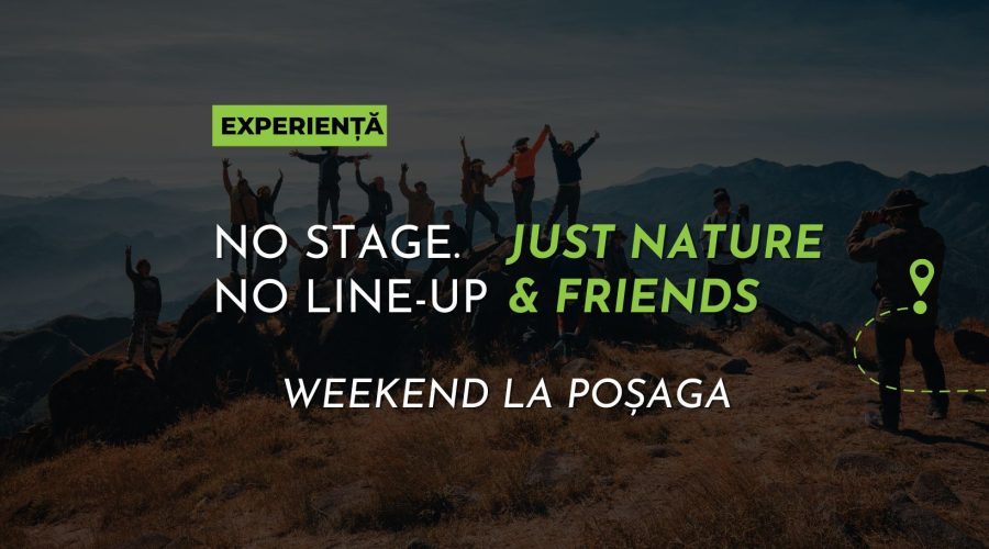 No stage. No Line-up. Just Nature & Friends